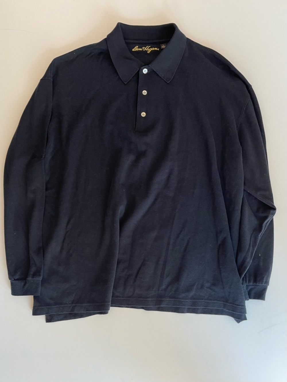 Hogan Men's Dark Navy Long Sleeve Polo